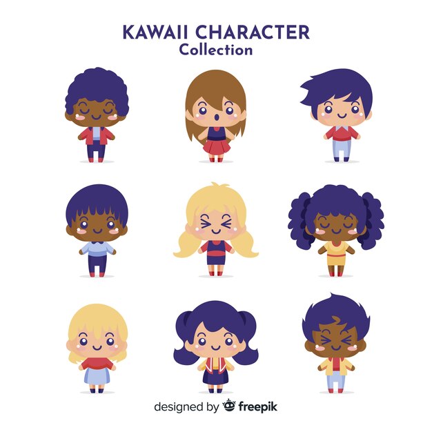 Kawaii character collection