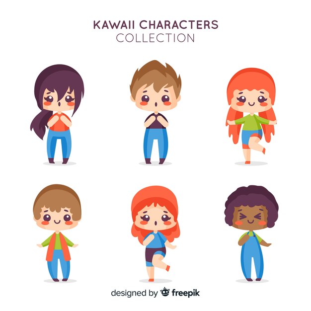 Kawaii character collection