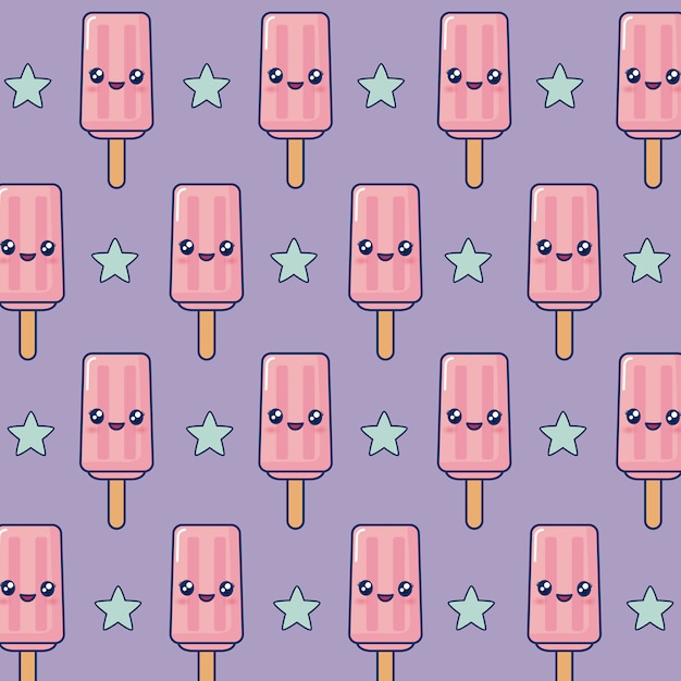 Kawaii ice cream 