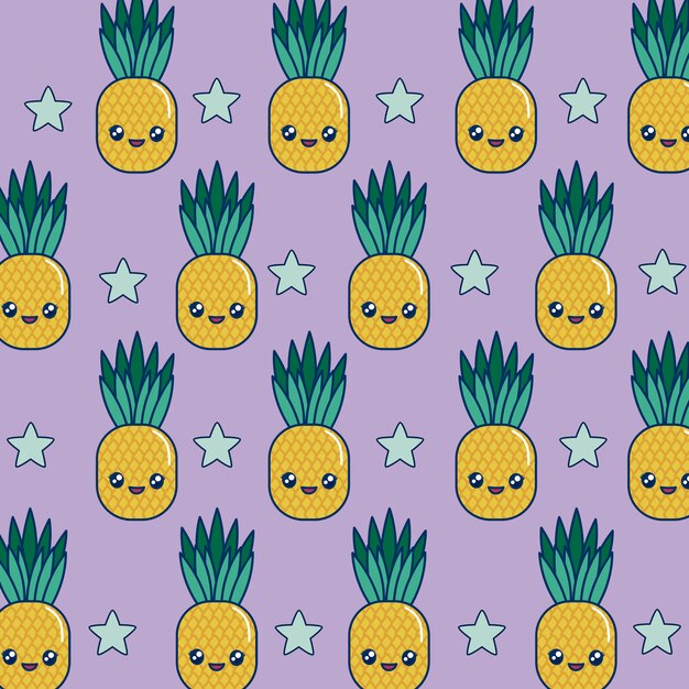 Kawaii pineapples 