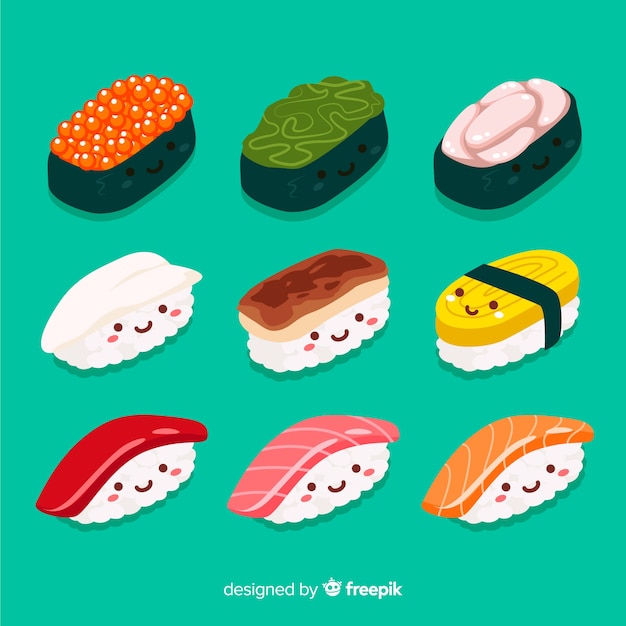 Kawaii sushi collectio