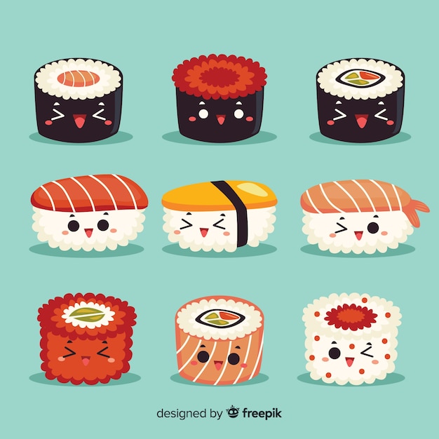 Kawaii sushi collectio