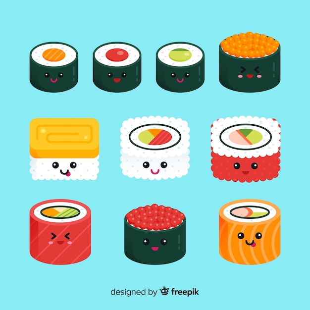 Kawaii sushi collectio