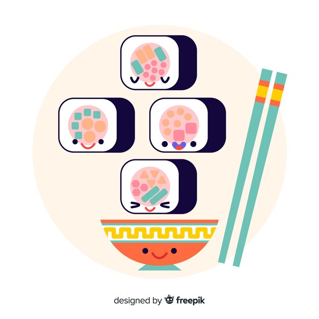 Kawaii sushi collection