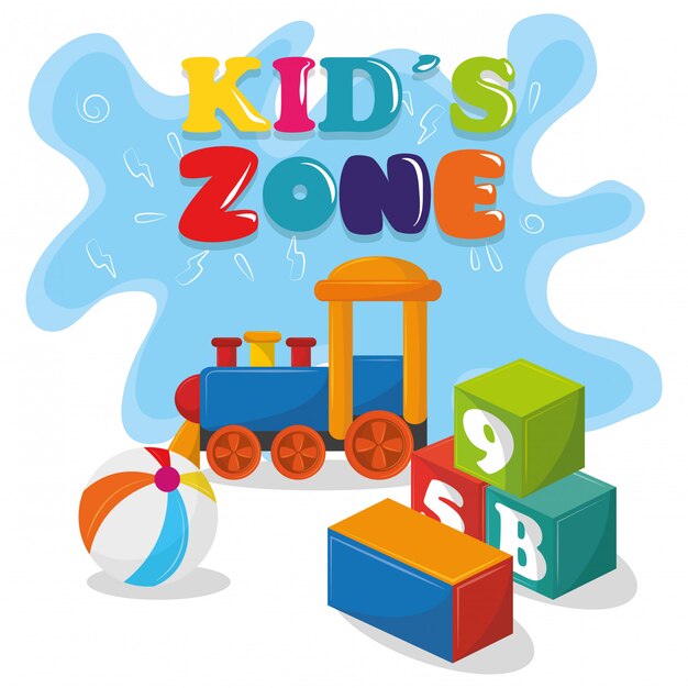 Kids zone children entertaiment cartoons