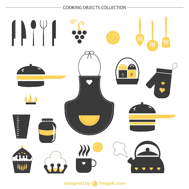 Free Vector kitchen graphic elements