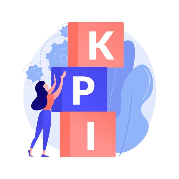 KPI abstract concept illustration