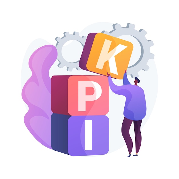 KPI abstract concept illustration