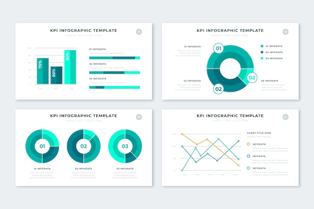 Kpi infographic pack