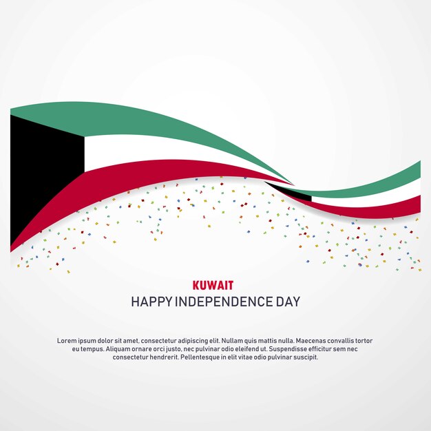 Kuwait Happy independence day Background