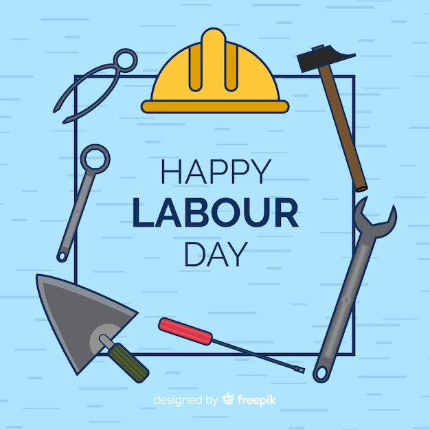 Free Vector labor day background