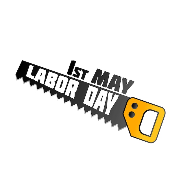 Labor day design with unique style 