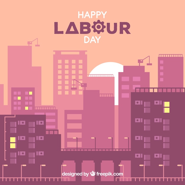 Free Vector labour day background