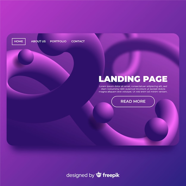 Landing Page Template