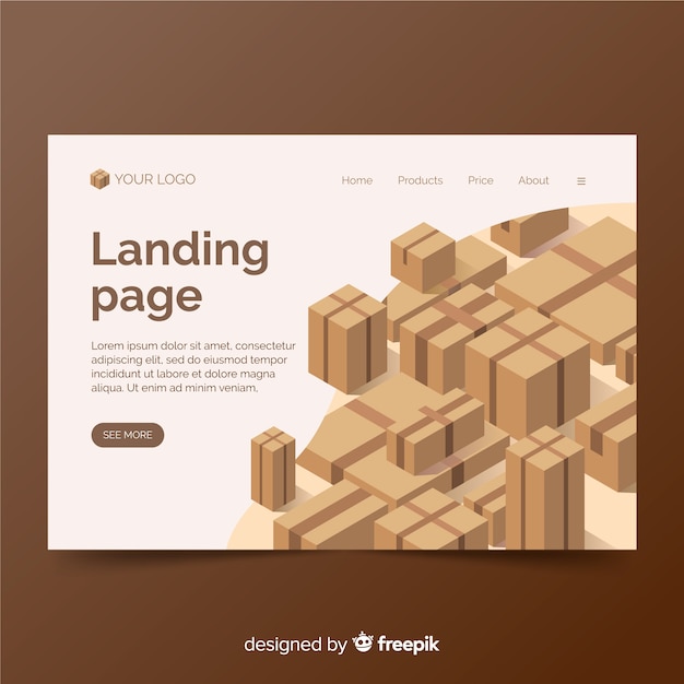 Landing page