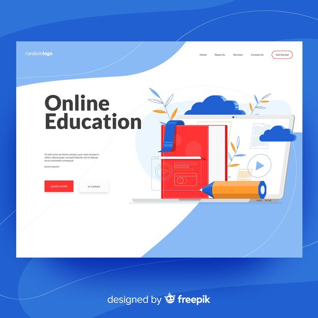 Landing page