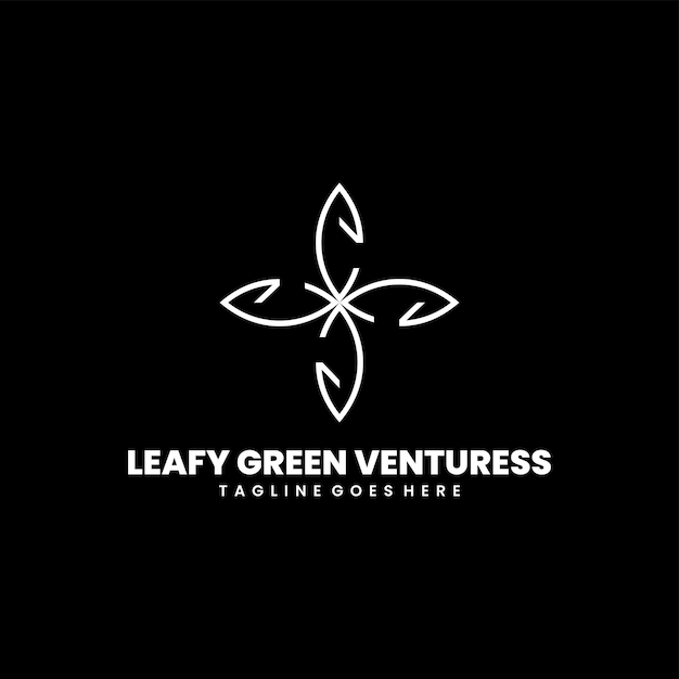 Free Vector leaf logo design