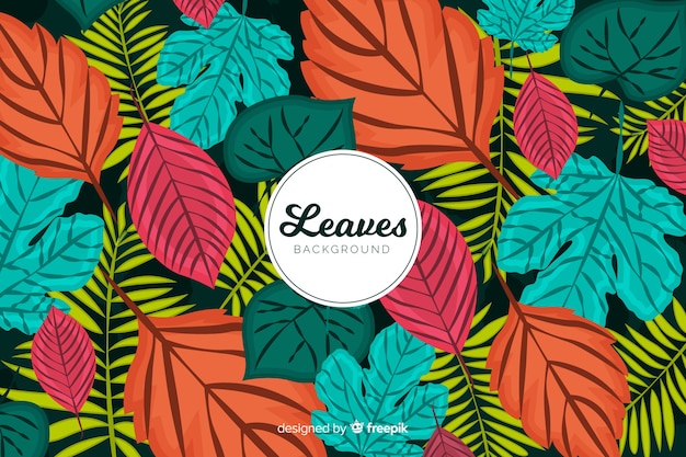 Leaves background