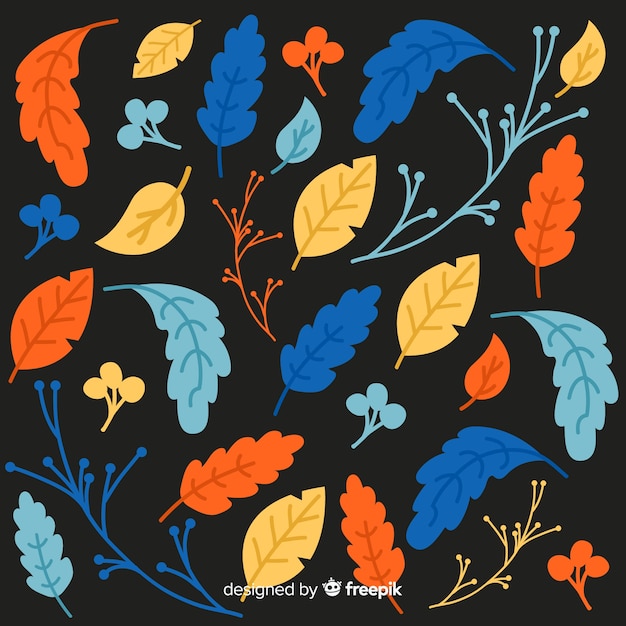 Leaves background