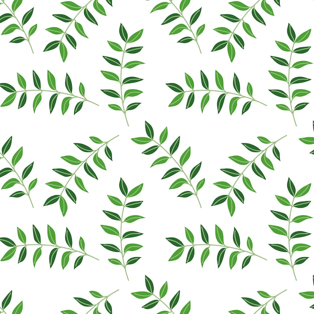 leaves pattern background