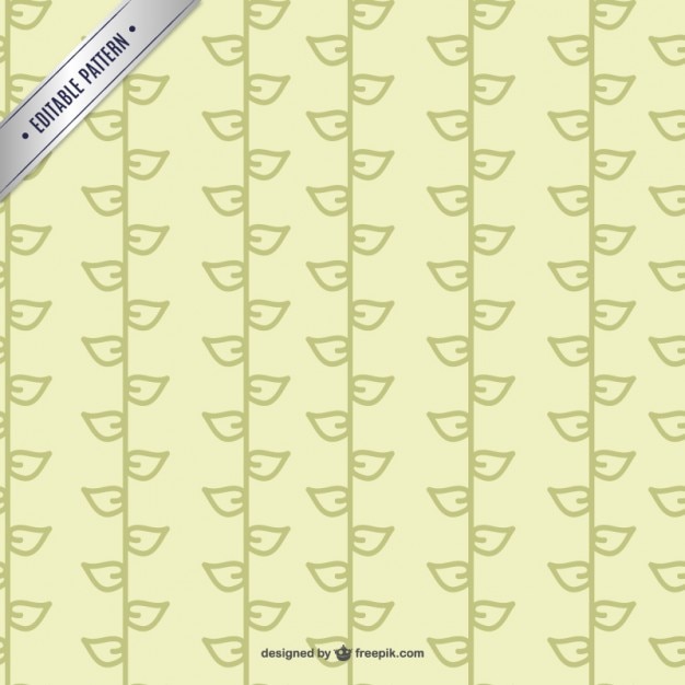 Free Vector leaves pattern