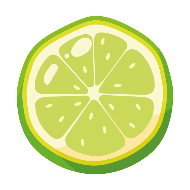 Free Vector lemon fresh vegetable icon isolated