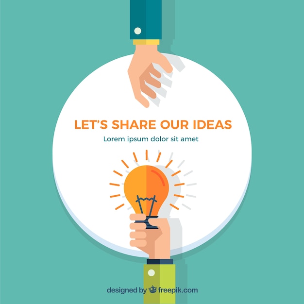 Let's share our ideas