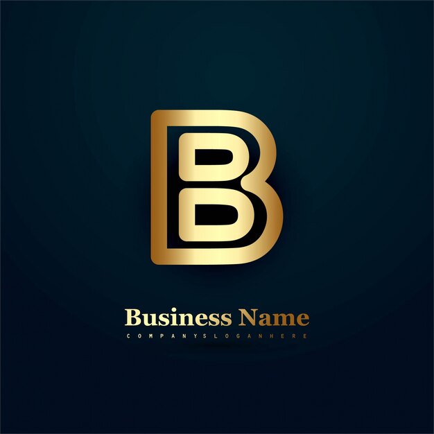 Letter b design