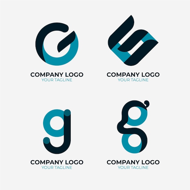 Letter g logo template collection