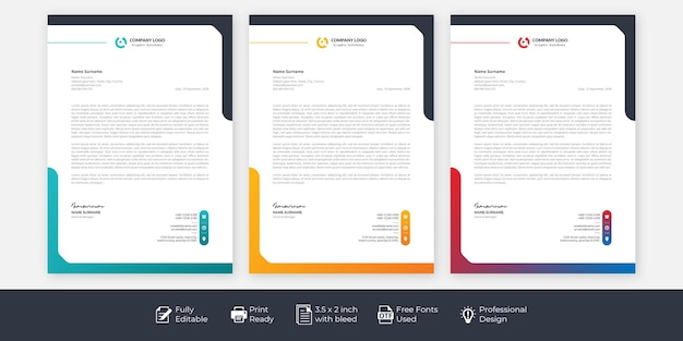 Letterhead Template