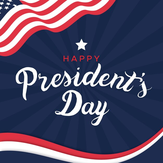 Lettering president's day