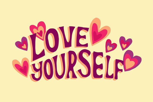 Lettering self love