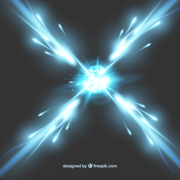 Light explosion background