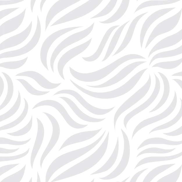 Free Vector light gray seamless nature patterned background vector