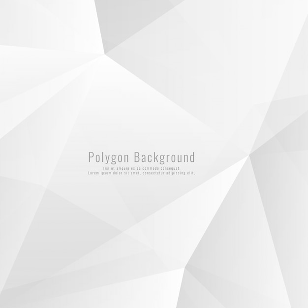 Light grey polygonal background