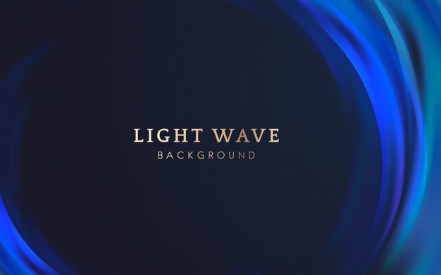 Light wave border background