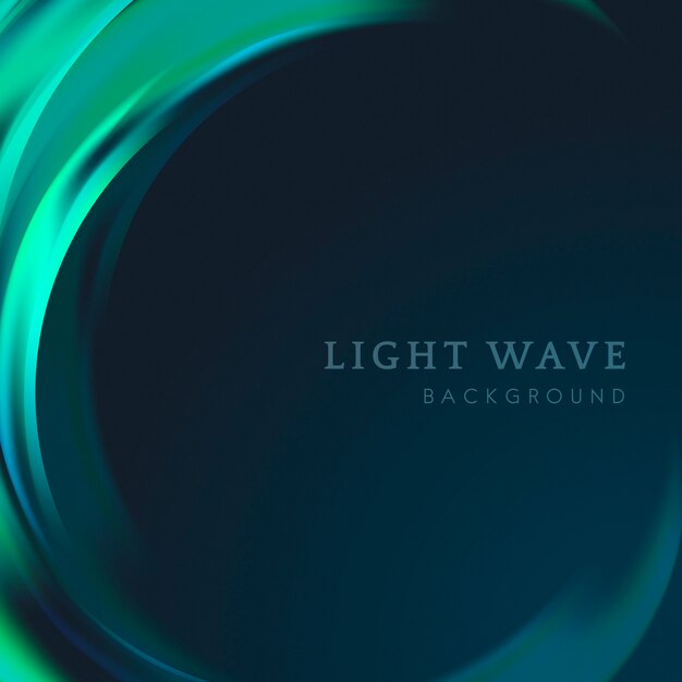 Light wave border background