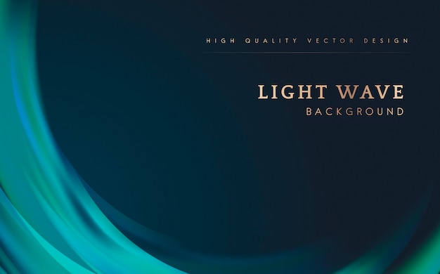 Free Vector light wave border background