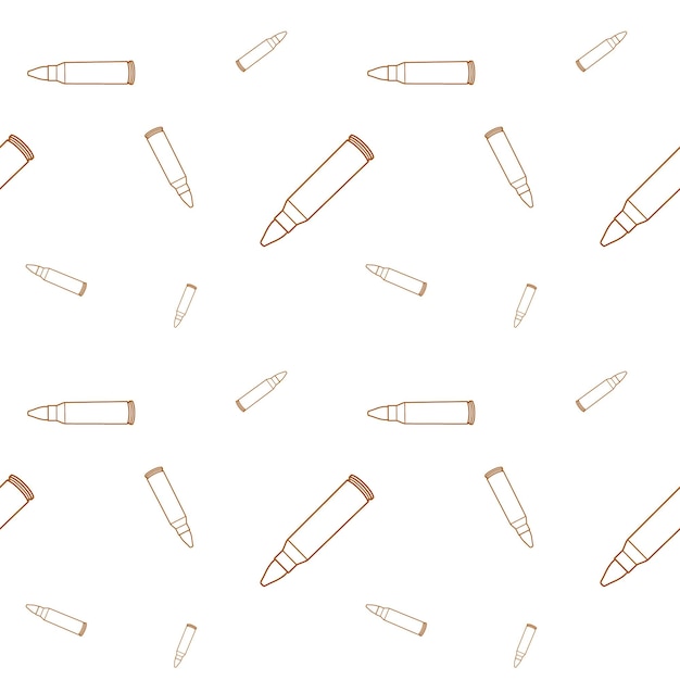 Free vector line art bullets repeated pattern seamless background design