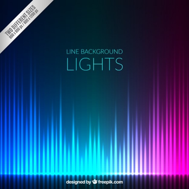 Line background lights