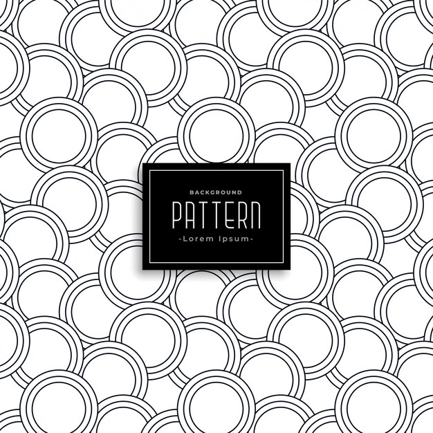 line circle pattern design background