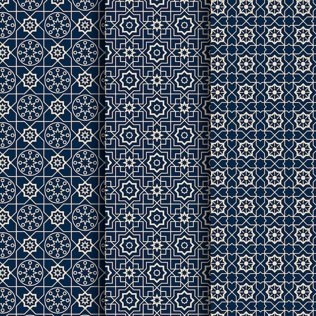 Linear arabic pattern collection