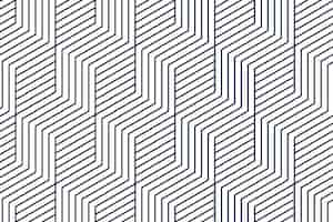 Free vector linear flat abstract lines pattern