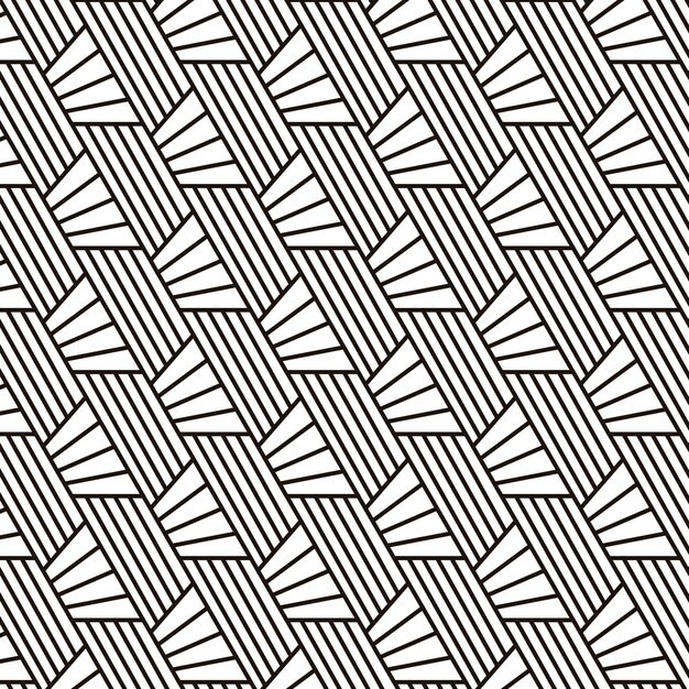 Linear flat abstract lines pattern