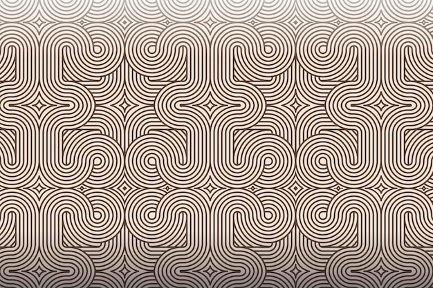 Free vector linear flat abstract lines pattern