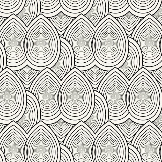 Free Vector linear flat abstract lines pattern