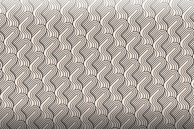 Linear flat abstract lines pattern