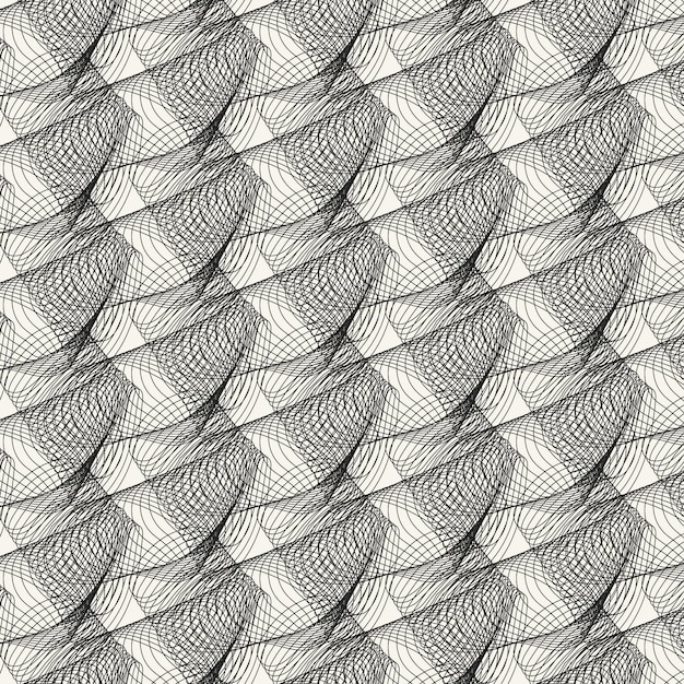 Free vector linear flat abstract lines pattern