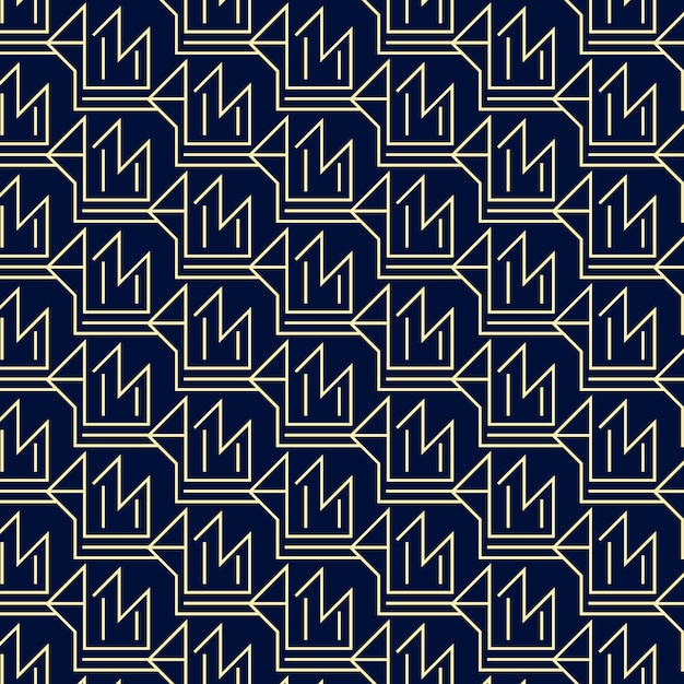 Free Vector linear flat abstract lines pattern