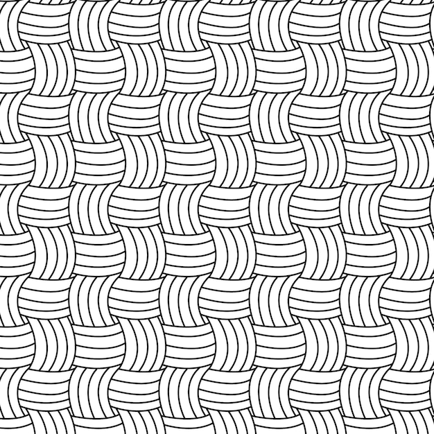 Linear flat abstract lines pattern